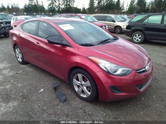 HYUNDAI ELANTRA 2013 5npdh4ae6dh348017