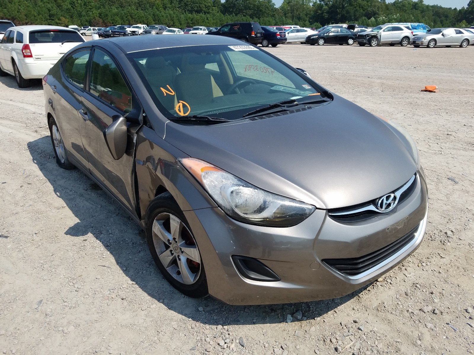 HYUNDAI ELANTRA GL 2013 5npdh4ae6dh349300