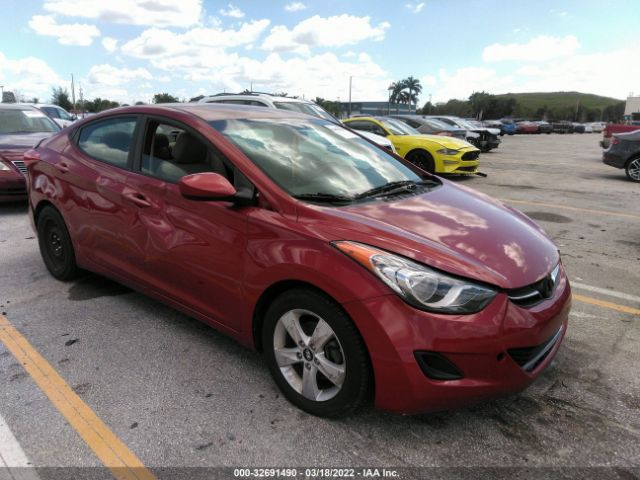 HYUNDAI ELANTRA 2013 5npdh4ae6dh350057