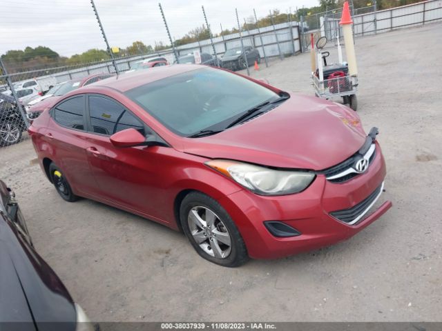 HYUNDAI ELANTRA 2013 5npdh4ae6dh363648