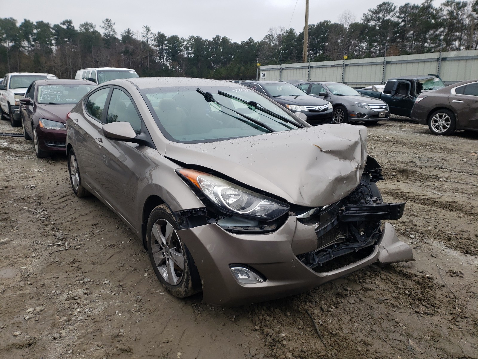 HYUNDAI ELANTRA GL 2013 5npdh4ae6dh375458