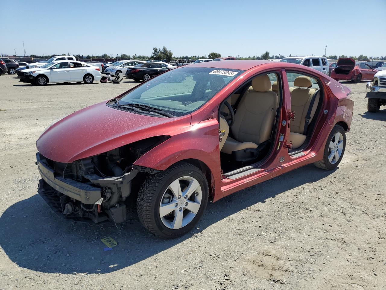 HYUNDAI ELANTRA 2013 5npdh4ae6dh448313