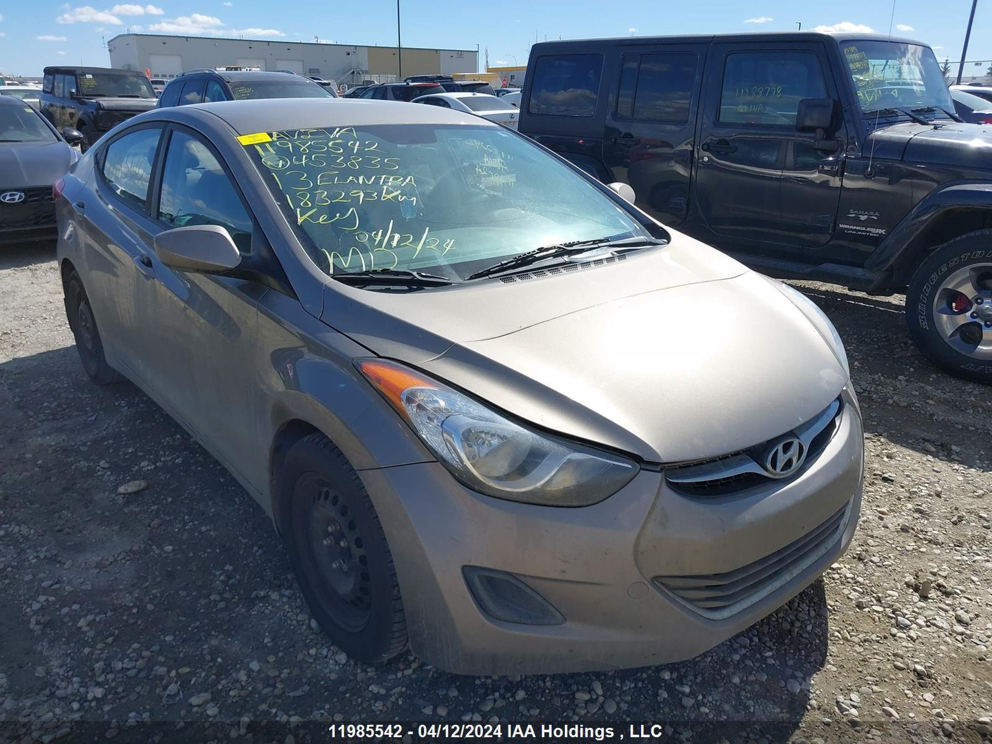 HYUNDAI ELANTRA 2013 5npdh4ae6dh453835