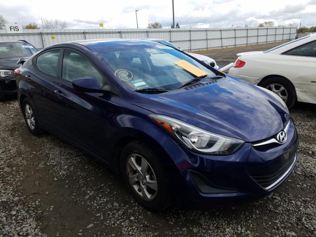 HYUNDAI ELANTRA SE 2014 5npdh4ae6eh455750