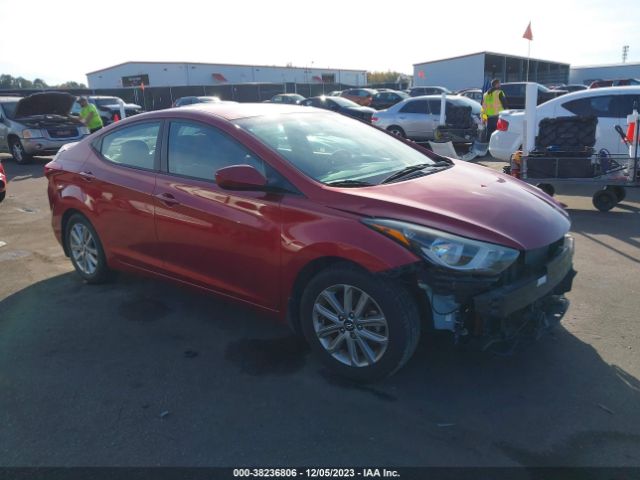 HYUNDAI ELANTRA 2014 5npdh4ae6eh459507