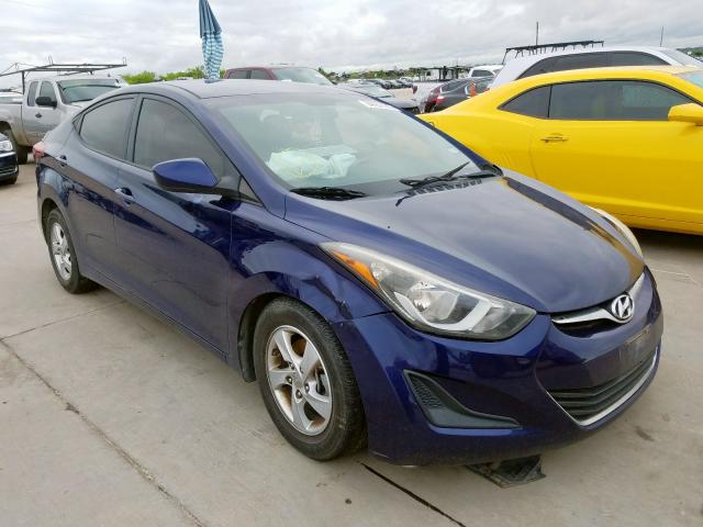 HYUNDAI ELANTRA SE 2014 5npdh4ae6eh460060