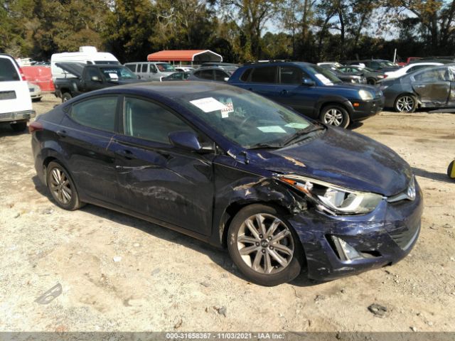 HYUNDAI ELANTRA 2014 5npdh4ae6eh468773