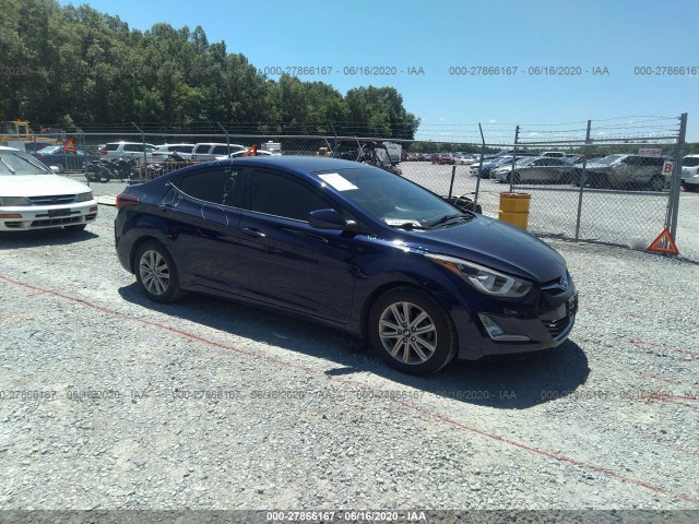 HYUNDAI ELANTRA 2014 5npdh4ae6eh471608