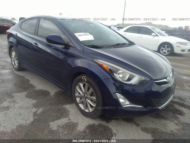 HYUNDAI ELANTRA 2014 5npdh4ae6eh472788