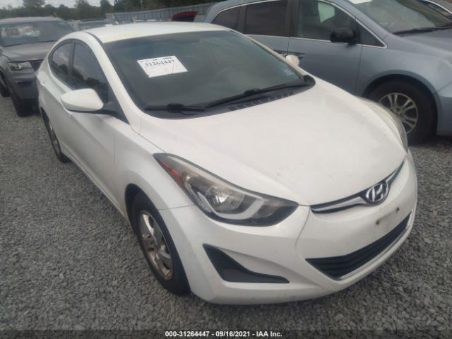 HYUNDAI ELANTRA 2014 5npdh4ae6eh474170