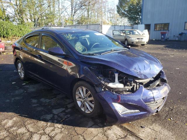 HYUNDAI ELANTRA SE 2014 5npdh4ae6eh476341