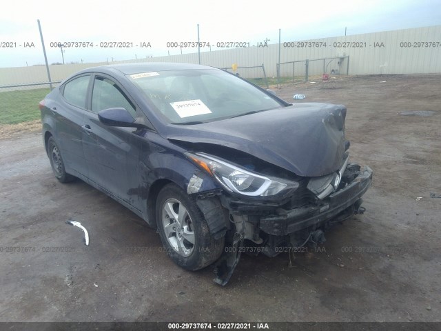 HYUNDAI ELANTRA 2014 5npdh4ae6eh476839