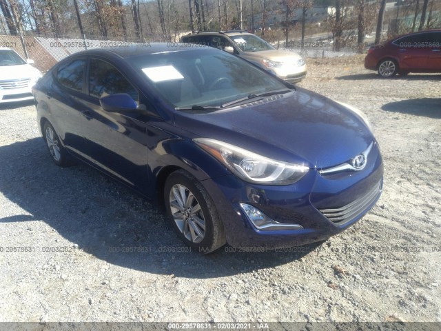 HYUNDAI ELANTRA 2014 5npdh4ae6eh476856