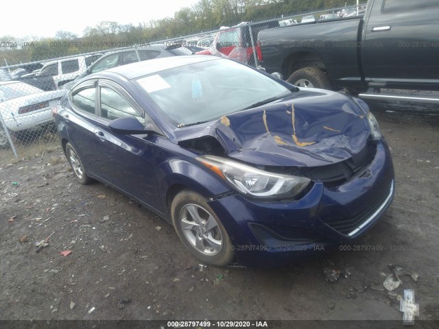 HYUNDAI ELANTRA 2014 5npdh4ae6eh478879