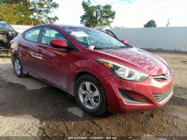 HYUNDAI ELANTRA 2014 5npdh4ae6eh480731