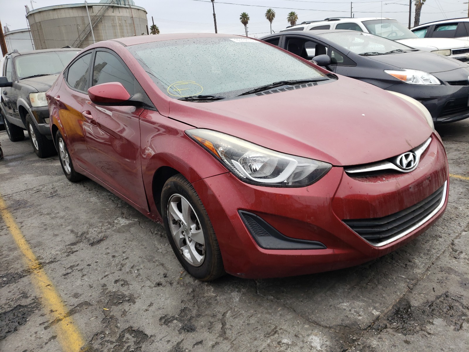 HYUNDAI ELANTRA SE 2014 5npdh4ae6eh482513