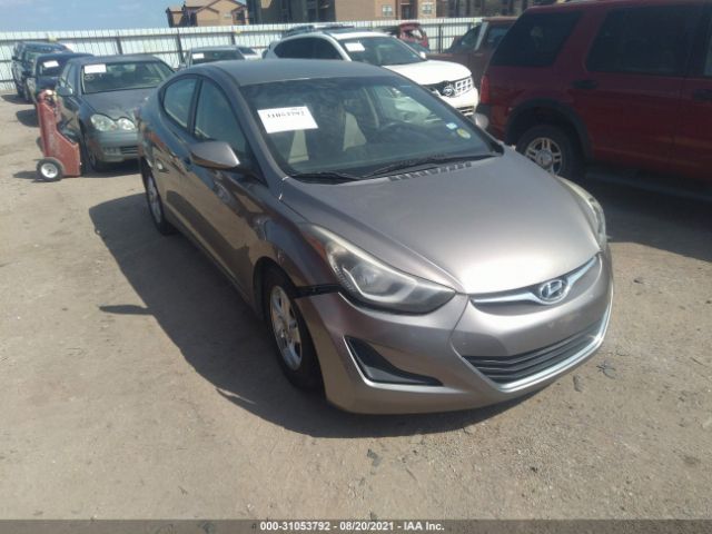 HYUNDAI ELANTRA 2014 5npdh4ae6eh487694