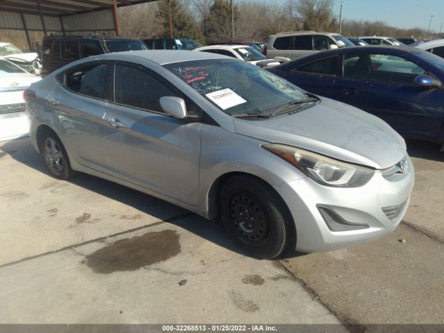 HYUNDAI ELANTRA 2014 5npdh4ae6eh492717