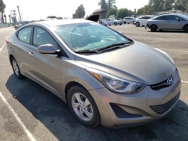 HYUNDAI ELANTRA SE 2014 5npdh4ae6eh498968