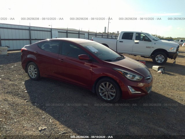 HYUNDAI ELANTRA 2014 5npdh4ae6eh499845