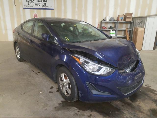 HYUNDAI ELANTRA SE 2014 5npdh4ae6eh503828