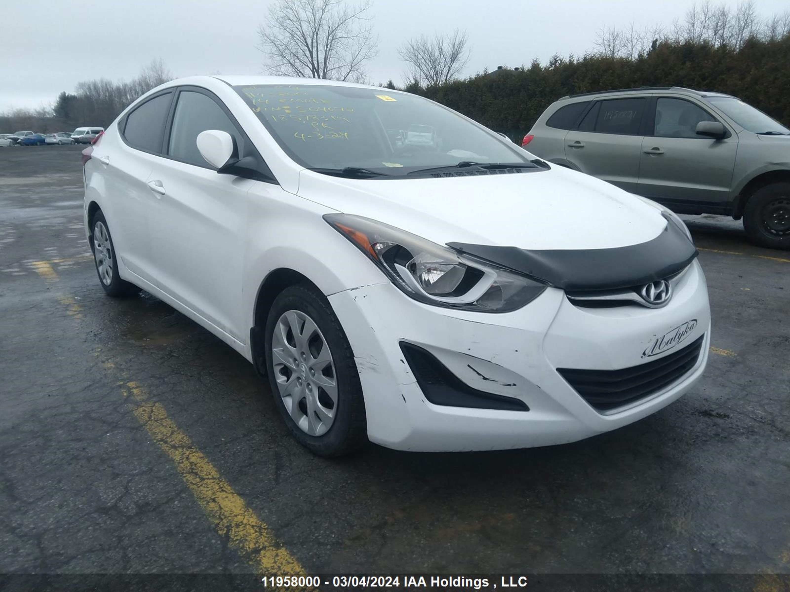 HYUNDAI ELANTRA 2014 5npdh4ae6eh504672