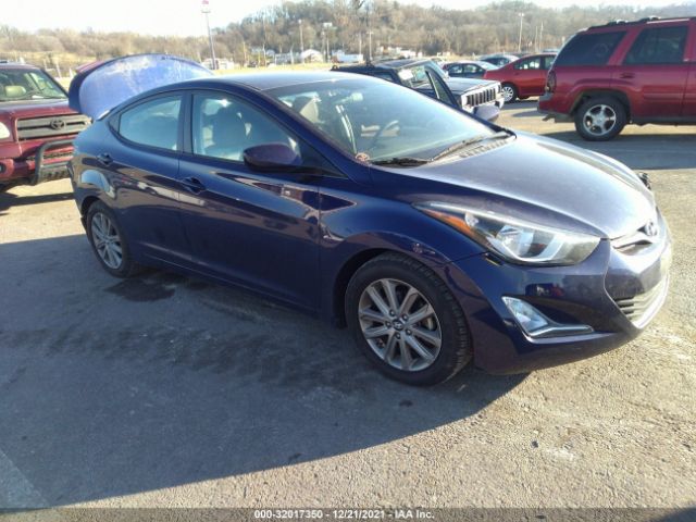 HYUNDAI ELANTRA 2014 5npdh4ae6eh505434