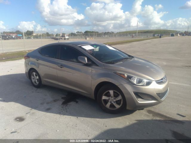 HYUNDAI ELANTRA 2014 5npdh4ae6eh509001