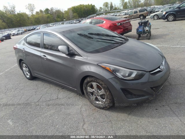 HYUNDAI ELANTRA 2014 5npdh4ae6eh510438