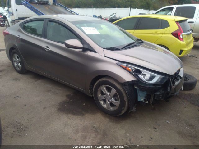 HYUNDAI ELANTRA 2014 5npdh4ae6eh512948