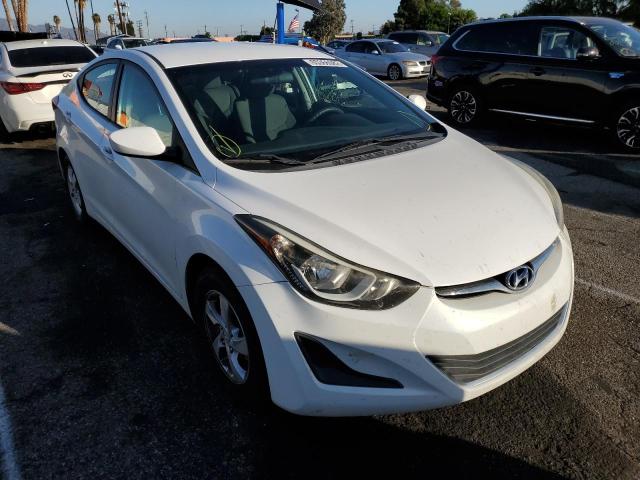 HYUNDAI ELANTRA SE 2014 5npdh4ae6eh517857