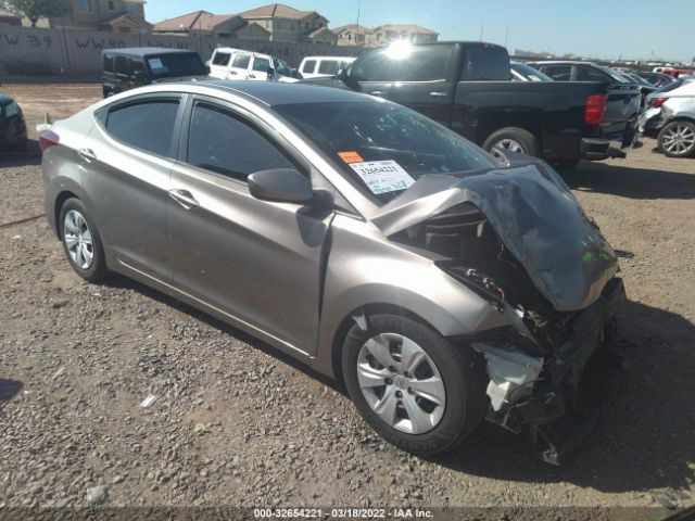 HYUNDAI ELANTRA 2014 5npdh4ae6eh526333