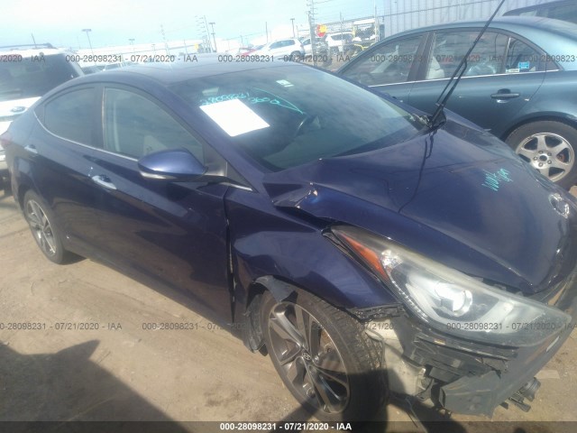 HYUNDAI ELANTRA 2014 5npdh4ae6eh529474