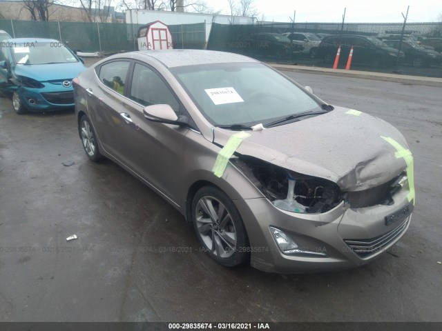 HYUNDAI ELANTRA 2014 5npdh4ae6eh533606