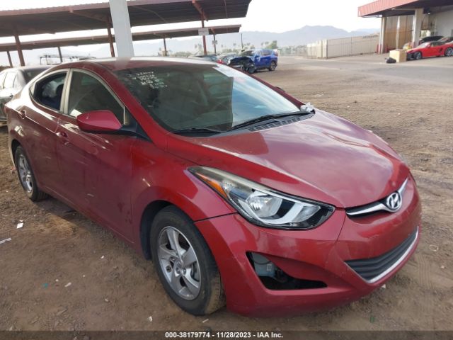 HYUNDAI ELANTRA 2014 5npdh4ae6eh534626