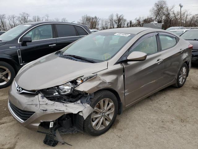 HYUNDAI ELANTRA SE 2014 5npdh4ae6eh541172