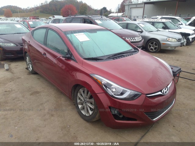 HYUNDAI ELANTRA 2014 5npdh4ae6eh542984