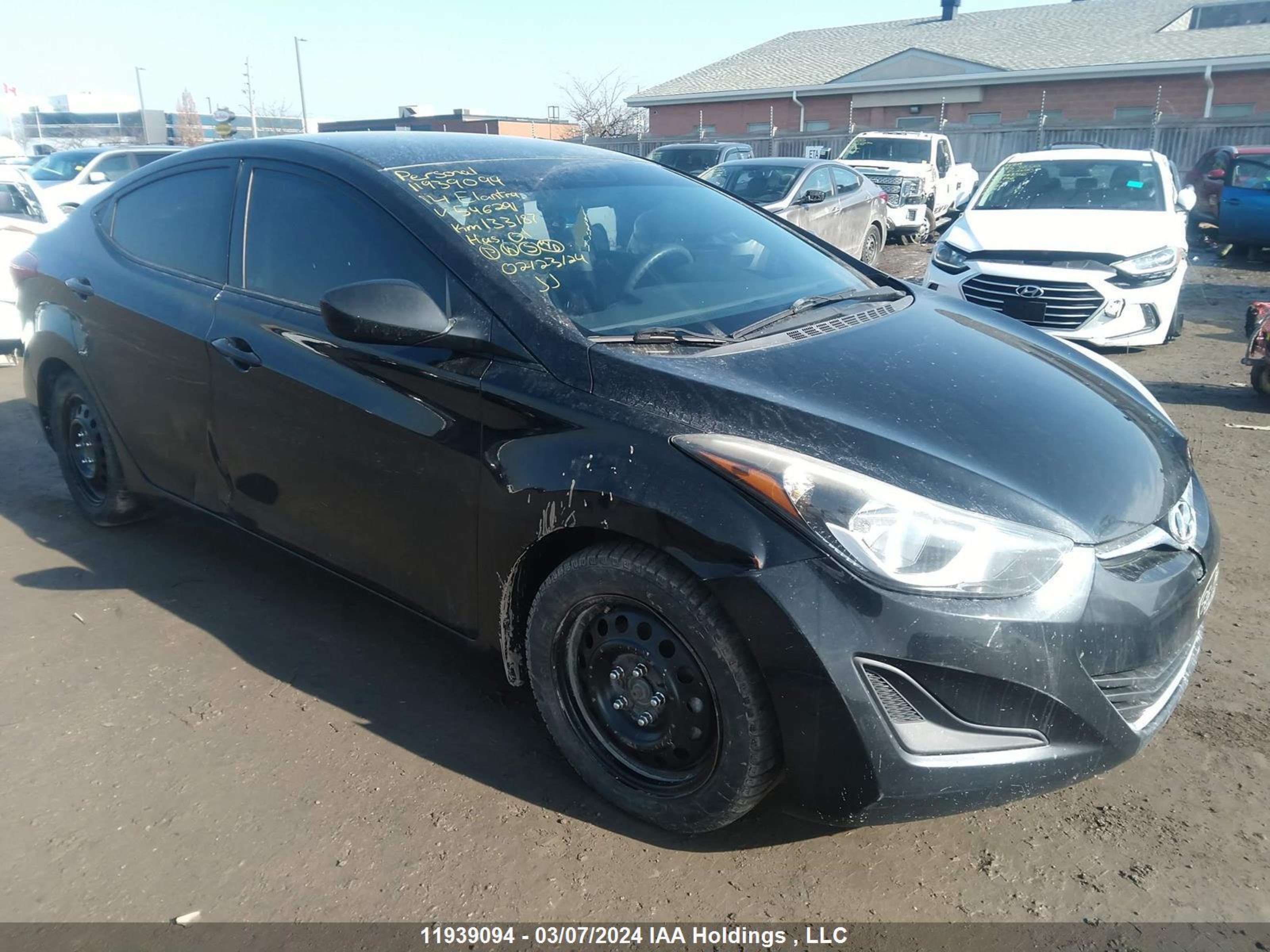 HYUNDAI ELANTRA 2014 5npdh4ae6eh546291