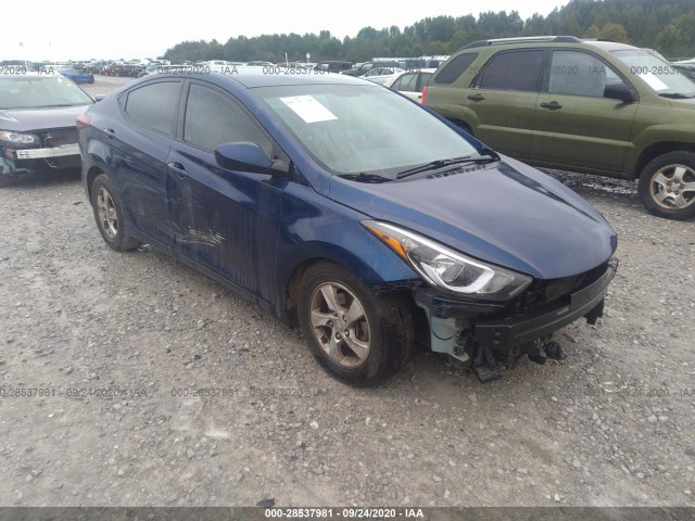 HYUNDAI ELANTRA 2015 5npdh4ae6fh551136