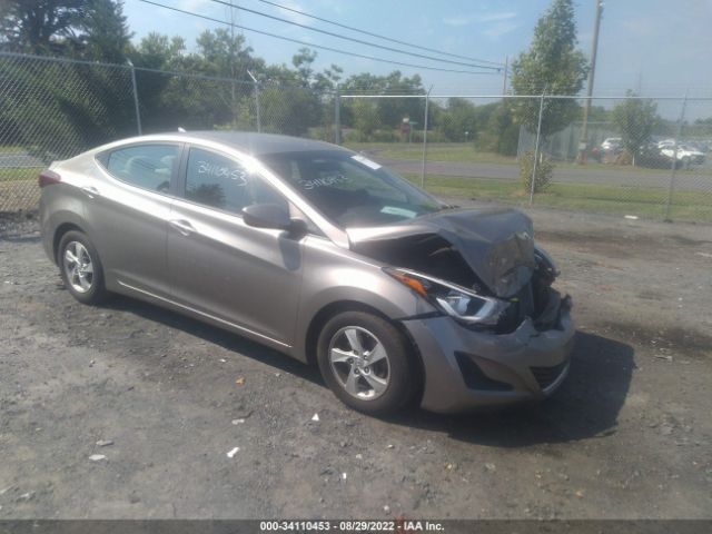 HYUNDAI ELANTRA 2015 5npdh4ae6fh551301