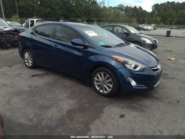 HYUNDAI ELANTRA 2015 5npdh4ae6fh557860