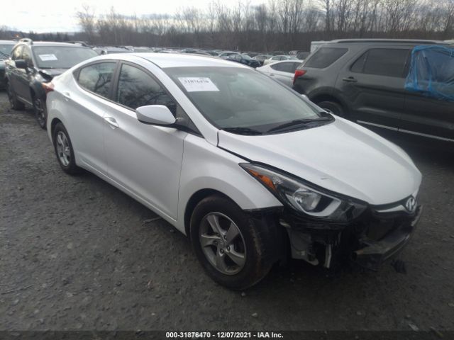 HYUNDAI ELANTRA 2014 5npdh4ae6fh575632