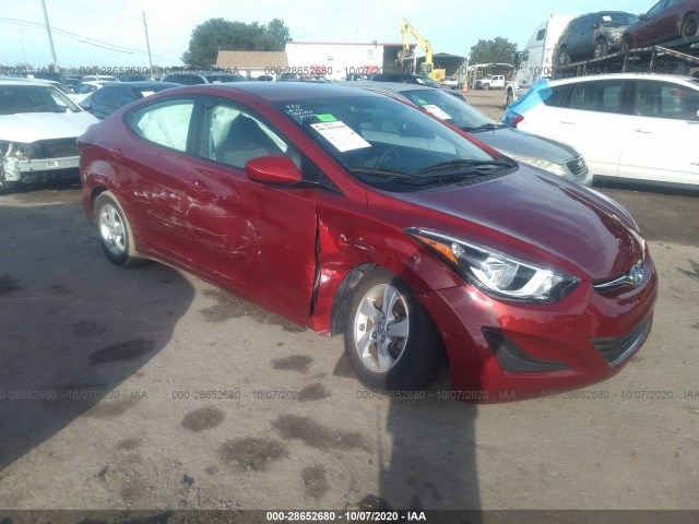 HYUNDAI ELANTRA 2015 5npdh4ae6fh579048