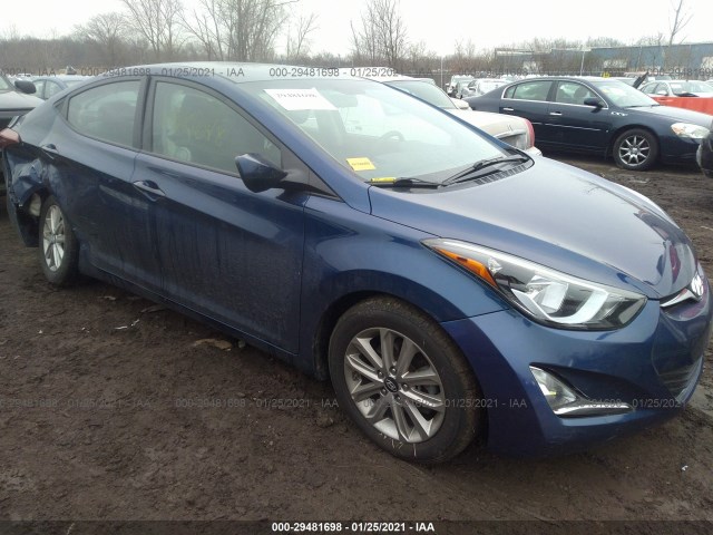 HYUNDAI ELANTRA 2015 5npdh4ae6fh582094