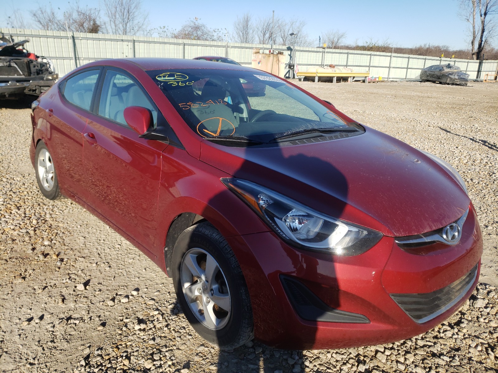 HYUNDAI ELANTRA SE 2015 5npdh4ae6fh582418