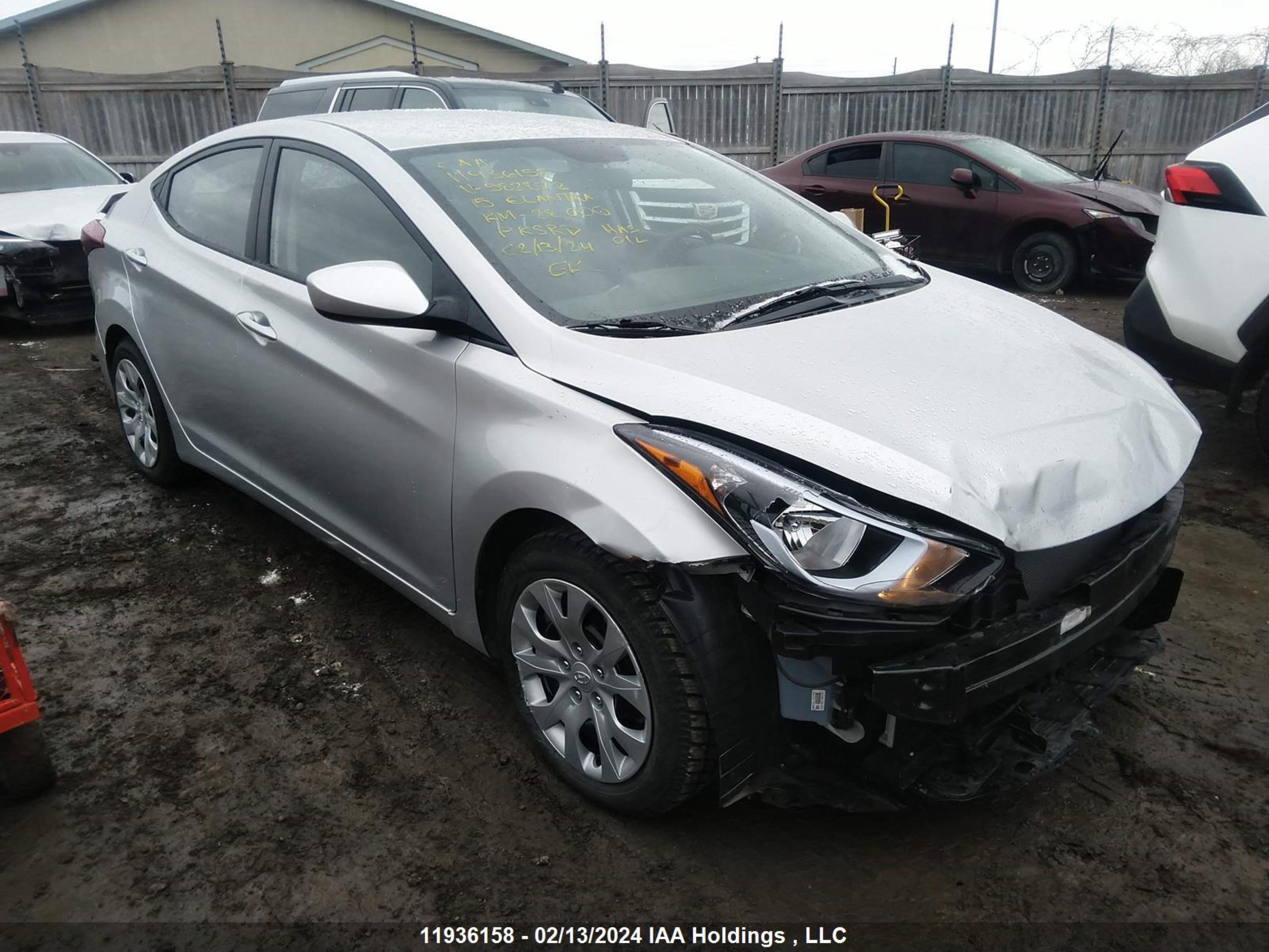 HYUNDAI ELANTRA 2015 5npdh4ae6fh582872