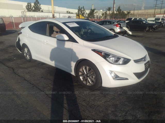 HYUNDAI ELANTRA 2015 5npdh4ae6fh589594