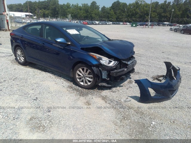 HYUNDAI ELANTRA 2015 5npdh4ae6fh598117