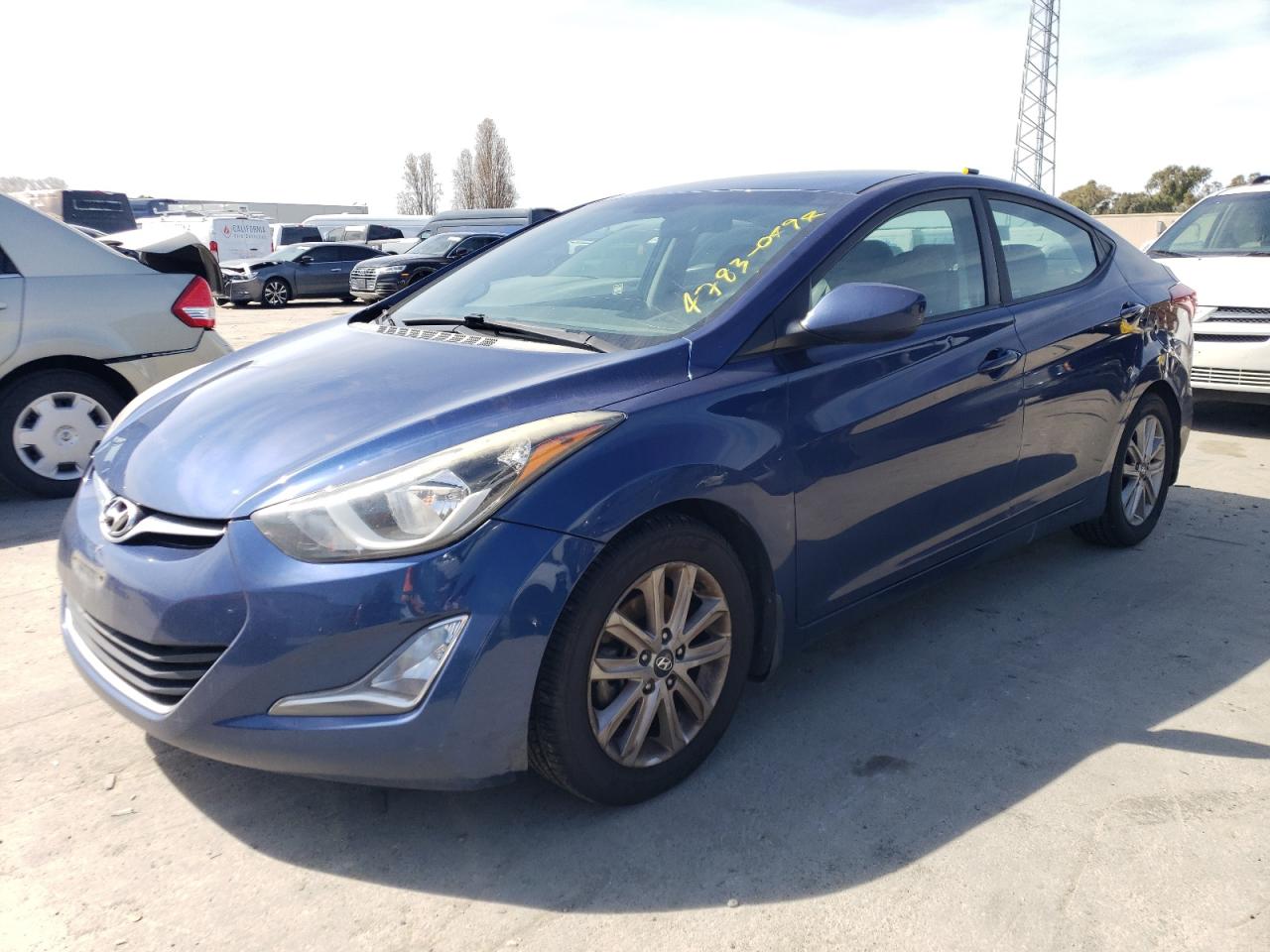 HYUNDAI ELANTRA 2015 5npdh4ae6fh611111