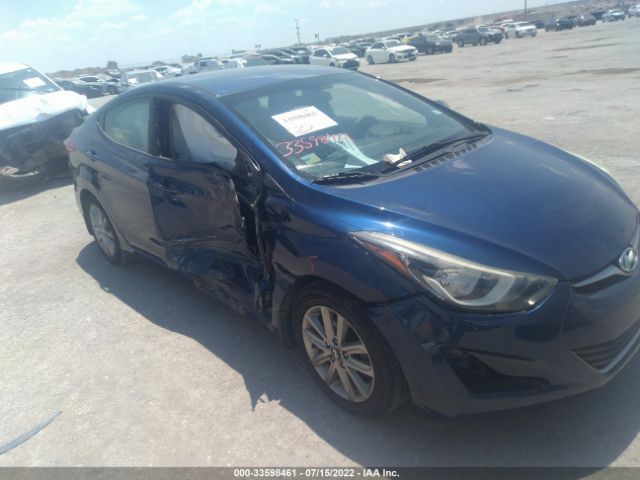 HYUNDAI ELANTRA 2015 5npdh4ae6fh614199